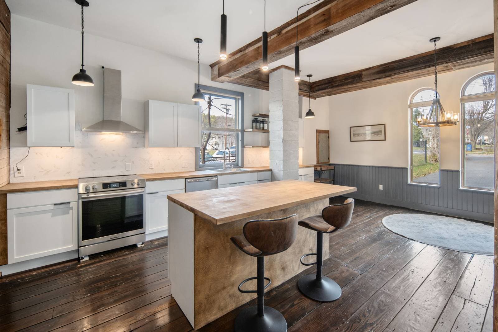 The Main Home · Kitchen at 17 Walnut St, Cooperstown NY